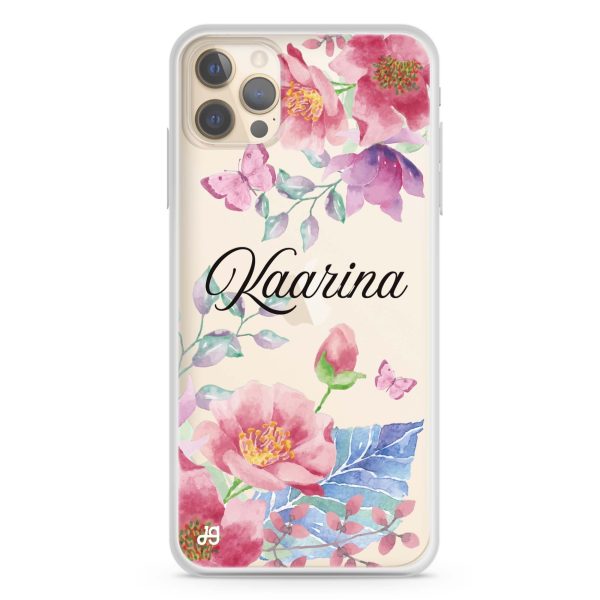 Butterfly Garden iPhone 12 Pro Ultra Clear Case Sale