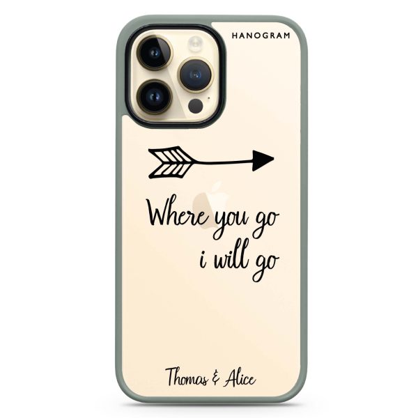 Always love together iPhone 13 Pro Impact Guard Bumper Case on Sale