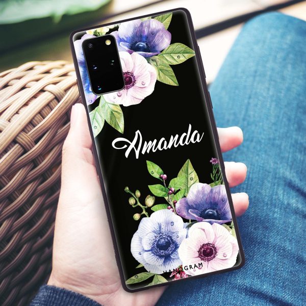 Blooming Flowers Samsung S20 Glass Case Online Sale