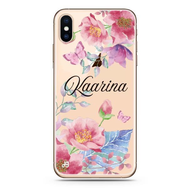 Butterfly Garden iPhone X Ultra Clear Case For Cheap