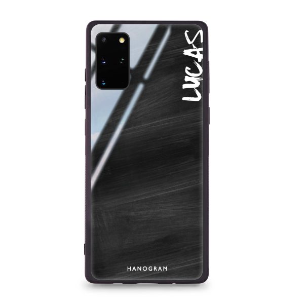 Burst Black Samsung S20 Plus Glass Case Cheap