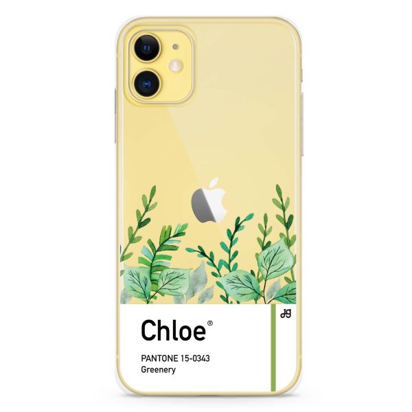 #15-0343 Greenery I iPhone 11 Ultra Clear Case Online now