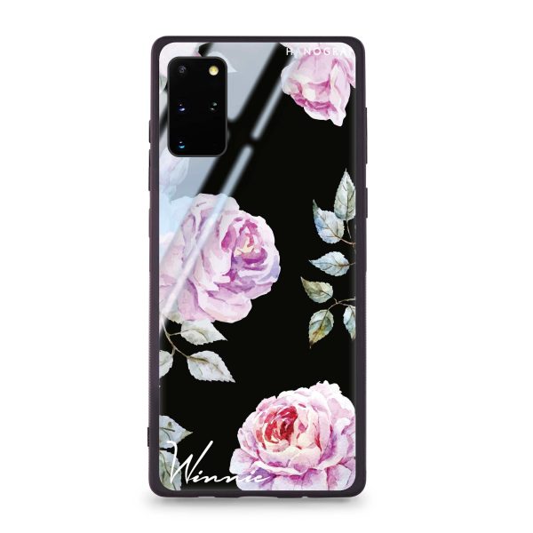 Classic Floral Samsung S20 Plus Glass Case Fashion