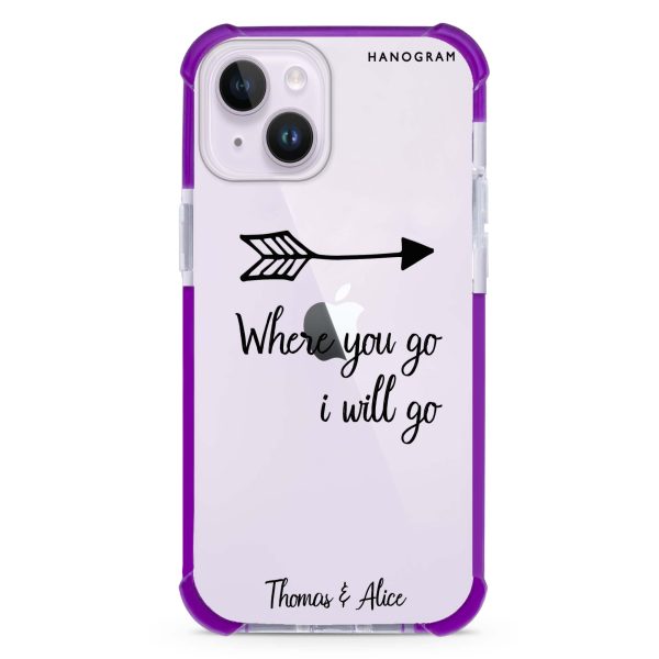 Always love together iPhone 13 Mini Ultra Shockproof Case For Cheap