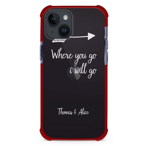 Always love together iPhone 14 Ultra Shockproof Case Fashion