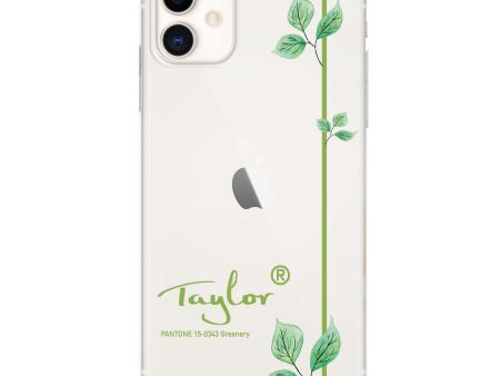 #15-0343 Greenery II iPhone 11 Ultra Clear Case Online now