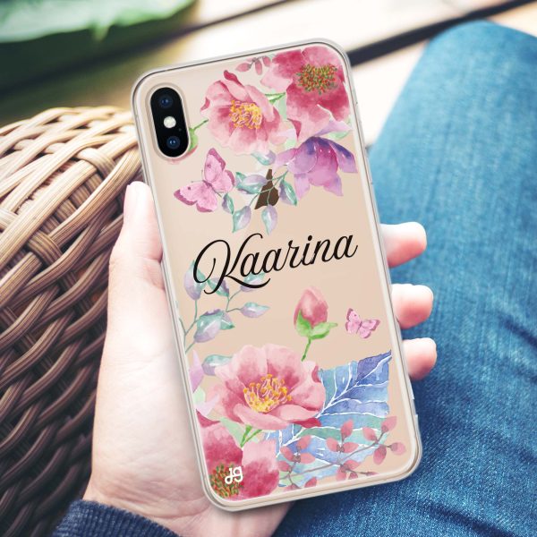 Butterfly Garden iPhone XS Ultra Clear Case Online Sale