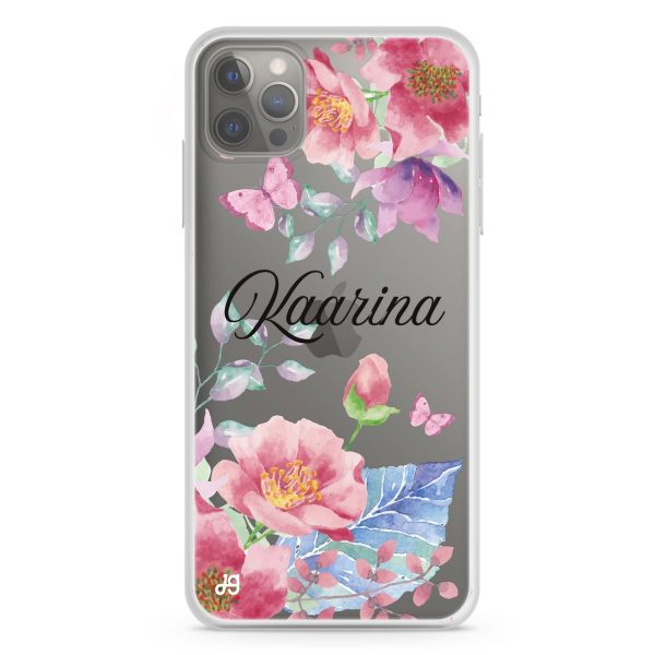 Butterfly Garden iPhone 12 Pro Ultra Clear Case Sale