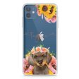 Sunflower Puppy iPhone 12 mini Ultra Clear Case Supply