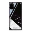 B & W Marble Samsung S20 Plus Glass Case For Cheap