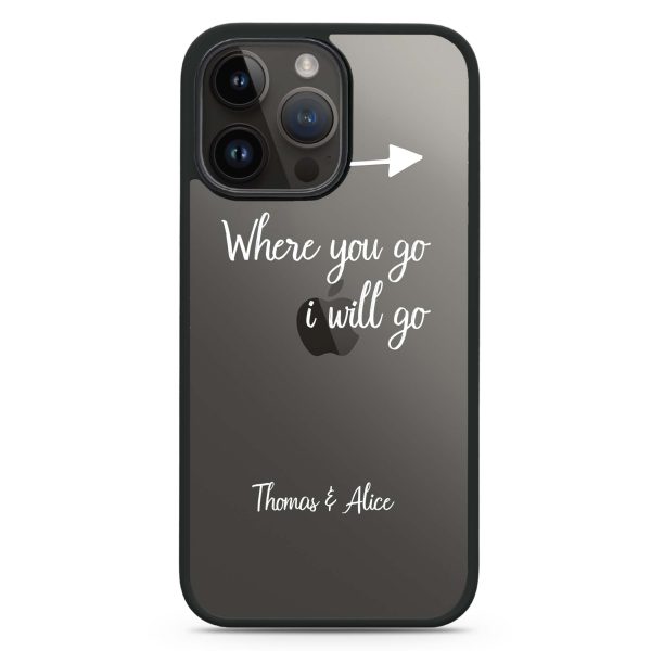 Always love together iPhone 15 Pro Impact Guard Bumper Case Online Sale