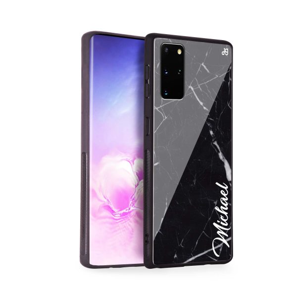 Black Marble – Deep Love Samsung S20 Plus Glass Case For Discount