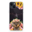 Sunflower Puppy iPhone 14 Ultra Clear Case Cheap