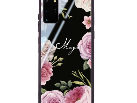 Beautiful Pretty Floral Samsung S20 Plus Glass Case Online Sale