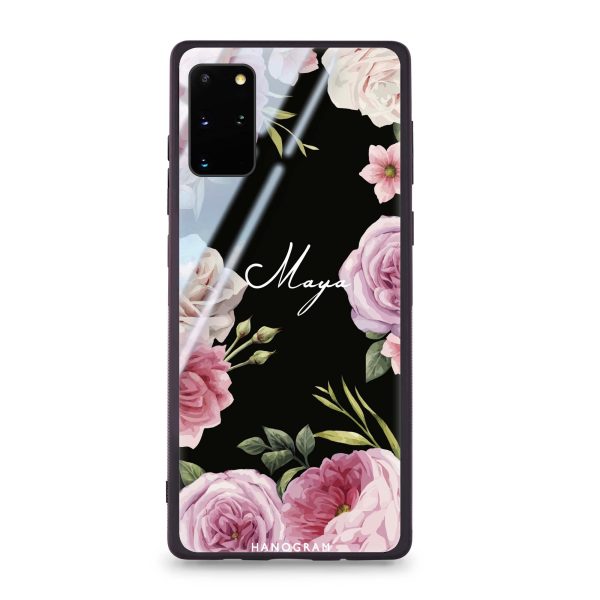 Beautiful Pretty Floral Samsung S20 Plus Glass Case Online Sale