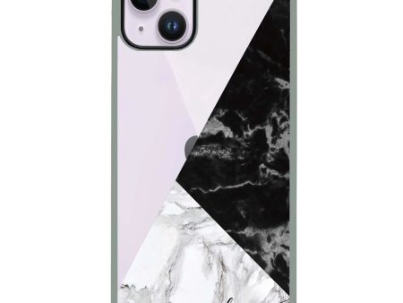 Black And White Marble iPhone 13 Mini Impact Guard Bumper Case Online Hot Sale