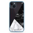 Black And White Marble iPhone 14 Plus Impact Guard Bumper Case For Discount