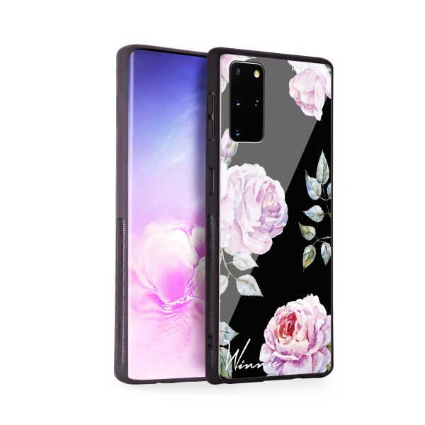 Classic Floral Samsung S20 Glass Case Hot on Sale