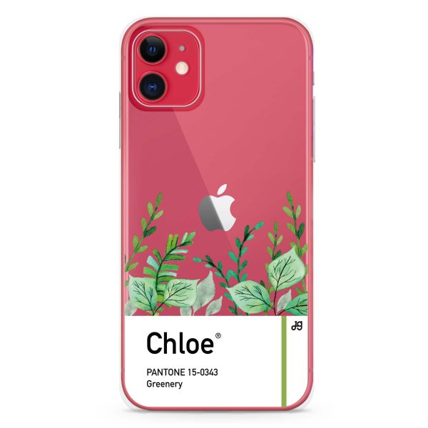 #15-0343 Greenery I iPhone 11 Ultra Clear Case Online now