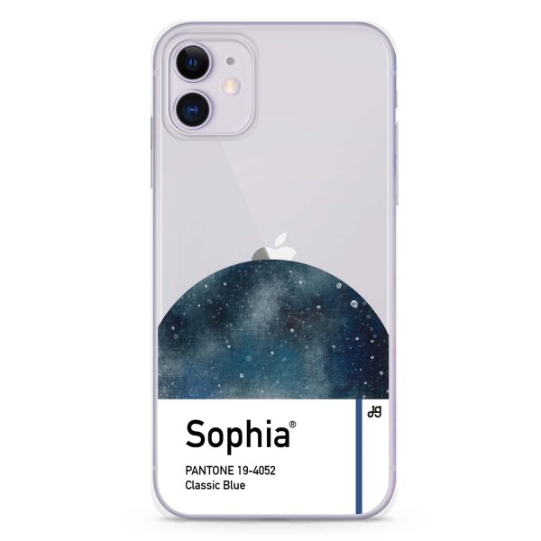 #19-4052 Classic Blue I iPhone 11 Ultra Clear Case Online now