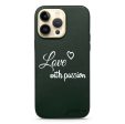 Always be true love with passion II MagSafe Leather Case For Sale