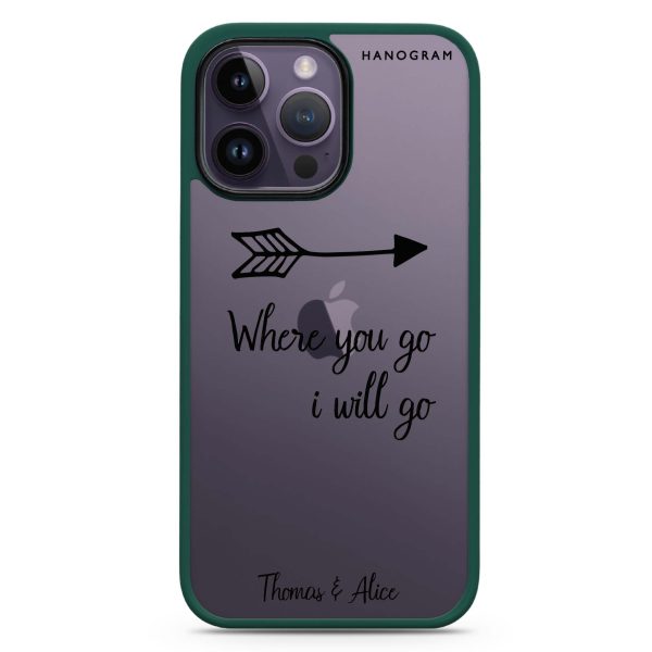 Always love together iPhone 14 Pro Impact Guard Bumper Case Online now