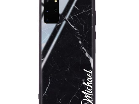 Black Marble – Deep Love Samsung S20 Glass Case on Sale