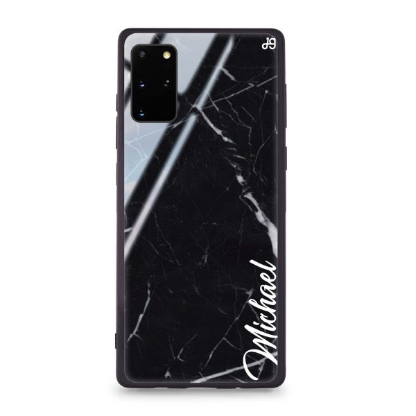 Black Marble – Deep Love Samsung S20 Glass Case on Sale