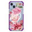 Pretty Watercolor Flowers iPhone 14 Plus MagSafe Compatible Ultra Shockproof Case For Cheap