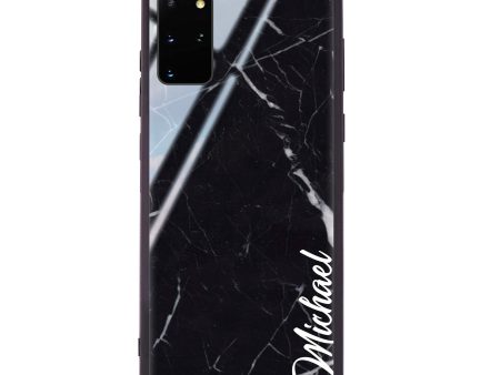 Black Marble – Deep Love Samsung S20 Plus Glass Case For Discount