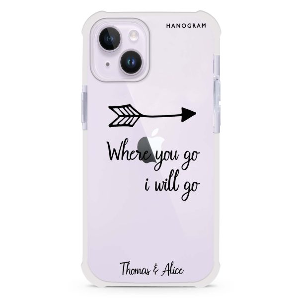 Always love together iPhone 14 Ultra Shockproof Case Fashion