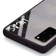 Burst Black Samsung S20 Glass Case Supply