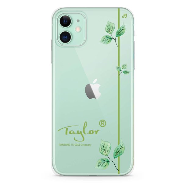 #15-0343 Greenery II iPhone 11 Ultra Clear Case Online now