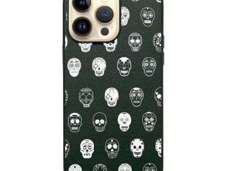 Zombie Face MagSafe Leather Case Fashion