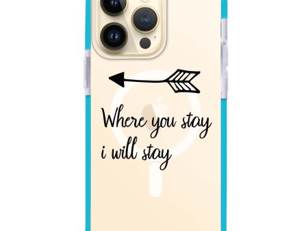 Always love together iPhone 14 Pro MagSafe Compatible Ultra Shockproof Case Online