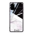 Black & White Marble Samsung S20 Plus Glass Case Sale