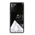 Black And White Marble Samsung Note 20 Ultra Glass Case Hot on Sale