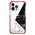 Black And White Marble iPhone 14 Pro Max Ultra Shockproof Case Fashion