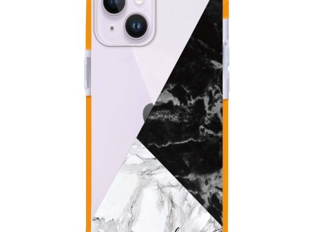 Black And White Marble iPhone 13 Ultra Shockproof Case Fashion