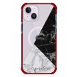 Black And White Marble iPhone 14 Plus MagSafe Compatible Ultra Shockproof Case Online now