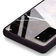 Black & White Marble Samsung S20 Plus Glass Case Sale