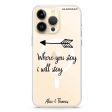 Always love together iPhone 12 Pro MagSafe Compatible Ultra Clear Case Hot on Sale