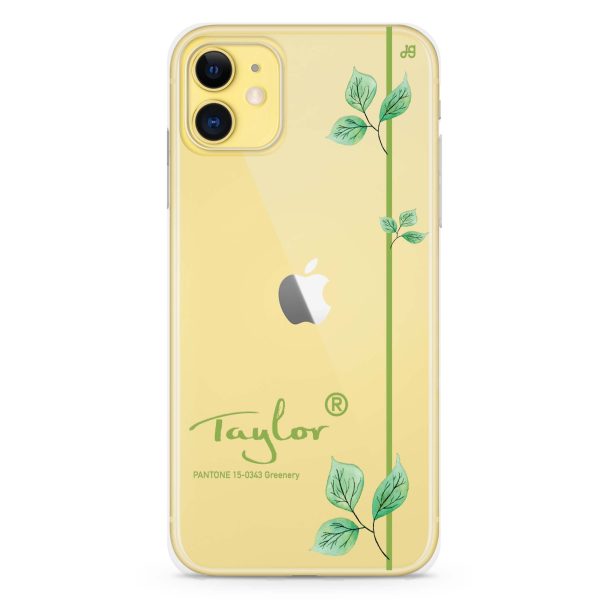 #15-0343 Greenery II iPhone 11 Ultra Clear Case Online now