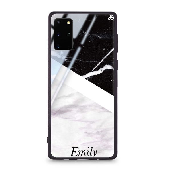 Black & White Marble Samsung S20 Glass Case Online Sale