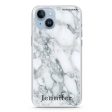 Black And White Marble iPhone 13 MagSafe Compatible Ultra Clear Case Fashion