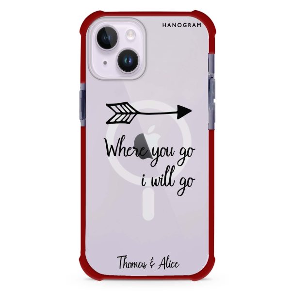 Always love together iPhone 14 Plus MagSafe Compatible Ultra Shockproof Case Online