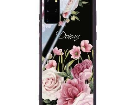 Beautiful Flowers Samsung S20 Plus Glass Case Cheap