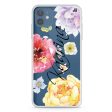 Colorful Watercolor Flowers iPhone 12 mini Ultra Clear Case Online Sale