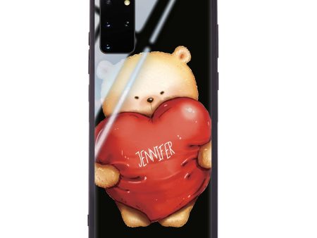 Bear Hug Samsung S20 Glass Case on Sale