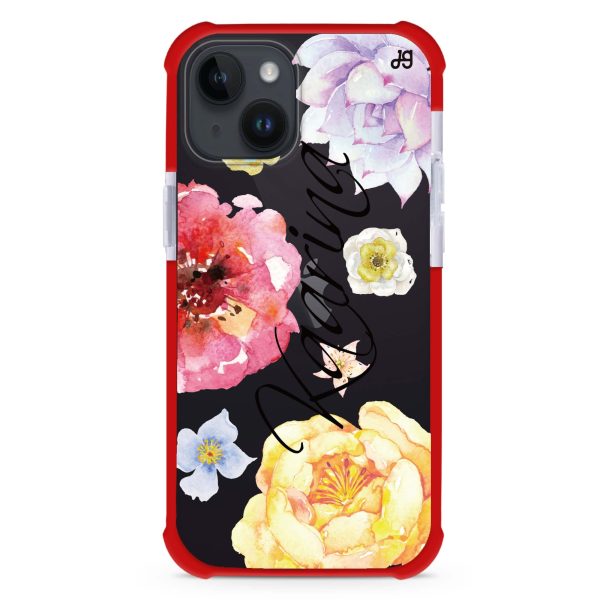 Colorful Watercolor Flowers iPhone 12 Mini Ultra Shockproof Case Online Sale